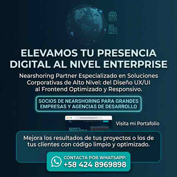 Banner ENTERPRISE AUREOVEN Móvil
